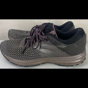 Brooks Revel 2 Womens Shoes Sneakers Size 10 Black Purple 1202811B047 Running